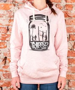 Soulmade Hoodie "Trapped" Cream Heather Pink
